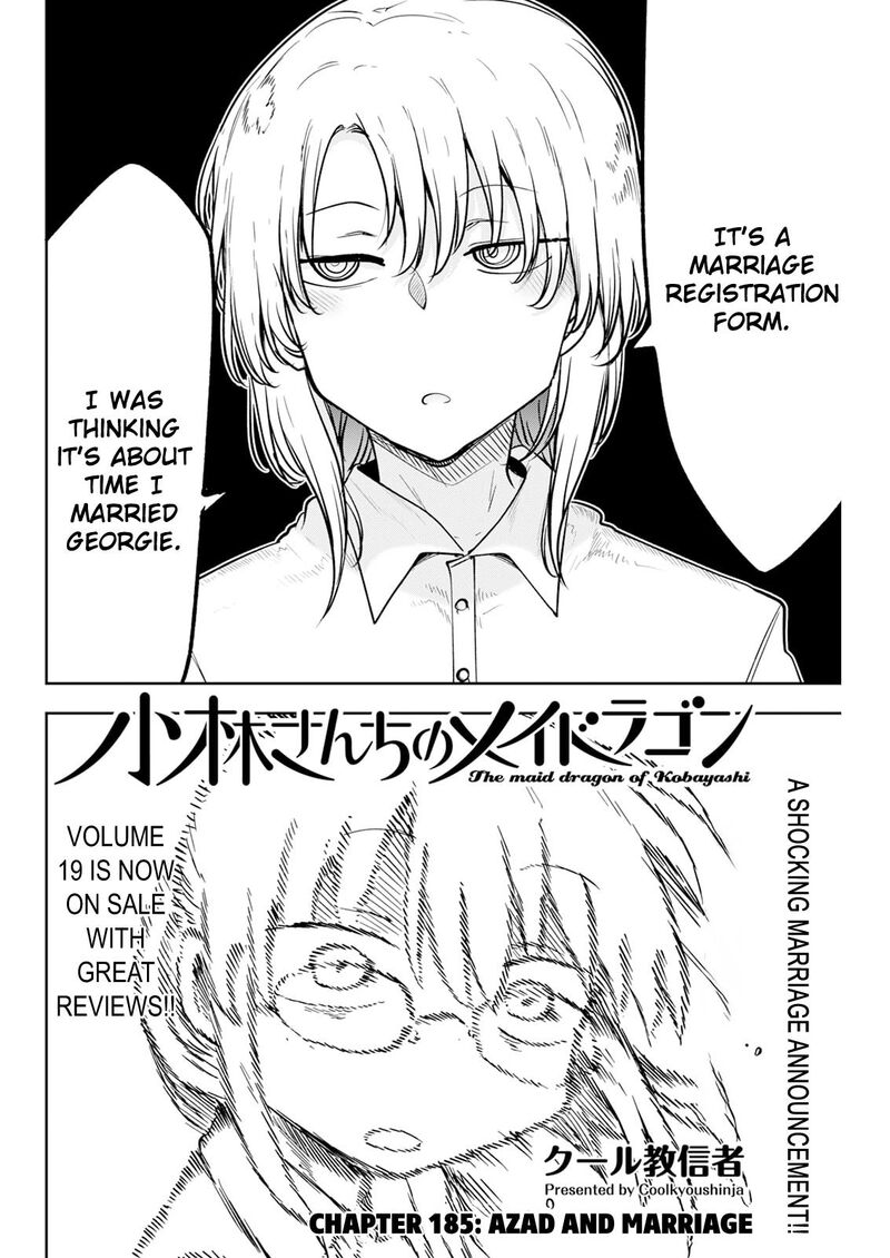 Kobayashi San Chi No Maid Dragon Chapter 185 Page 2