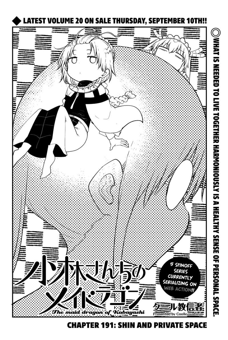 Kobayashi San Chi No Maid Dragon Chapter 191 Page 2