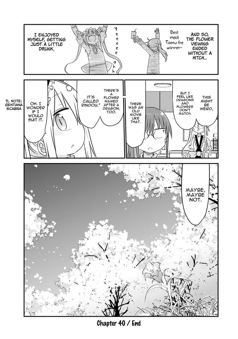 Kobayashi San Chi No Maid Dragon Chapter 40 Page 14