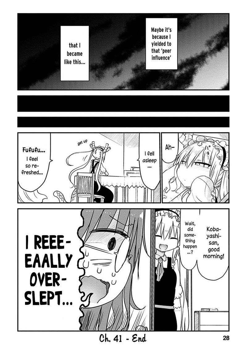 Kobayashi San Chi No Maid Dragon Chapter 41 Page 12