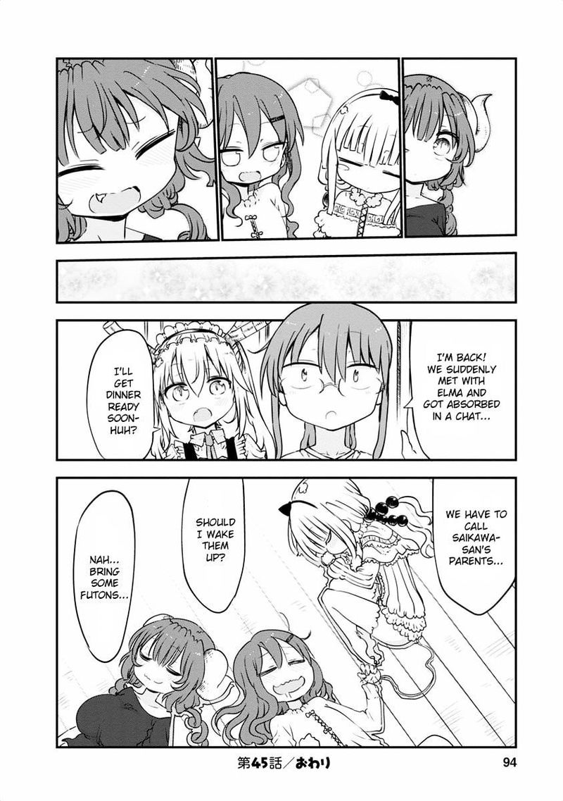 Kobayashi San Chi No Maid Dragon Chapter 45 Page 12