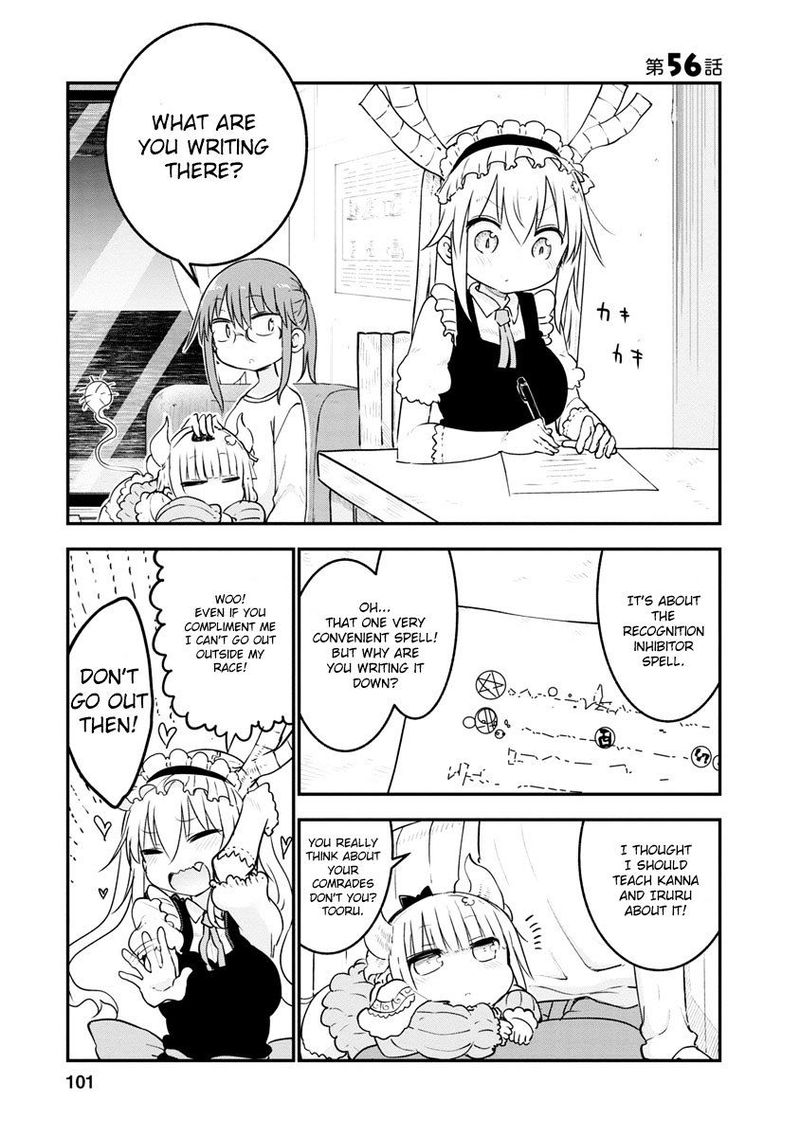 Kobayashi San Chi No Maid Dragon Chapter 56 Page 1