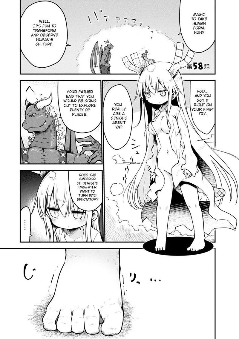 Kobayashi San Chi No Maid Dragon Chapter 58 Page 1