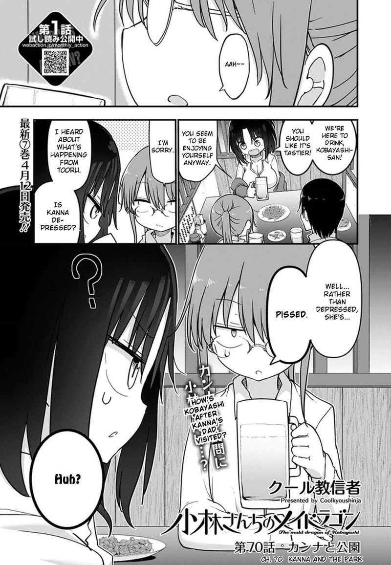 Kobayashi San Chi No Maid Dragon Chapter 70 Page 1