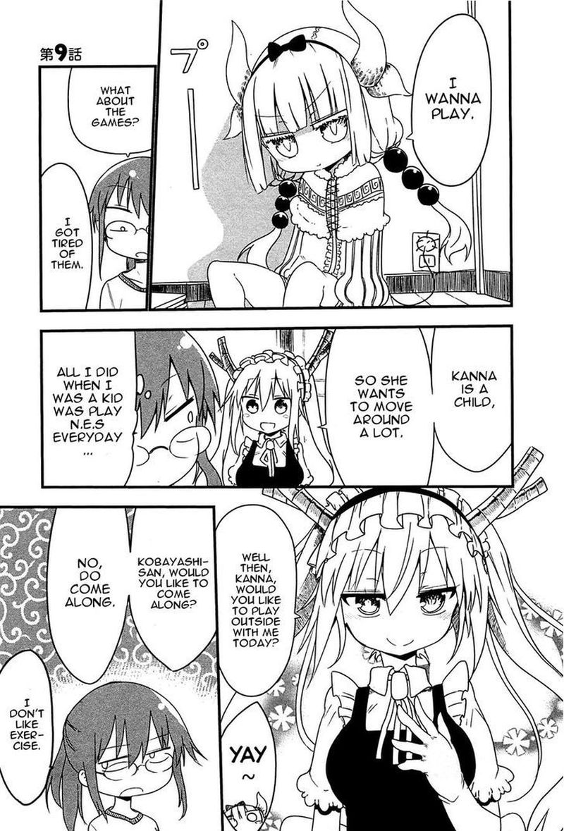 Kobayashi San Chi No Maid Dragon Chapter 9 Page 1