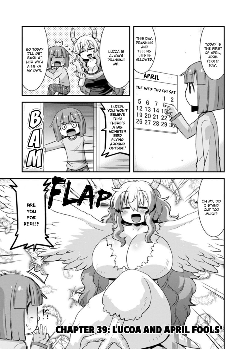 Kobayashi San Chi No Maid Dragon Lucoa Is My Xx Chapter 39 Page 1