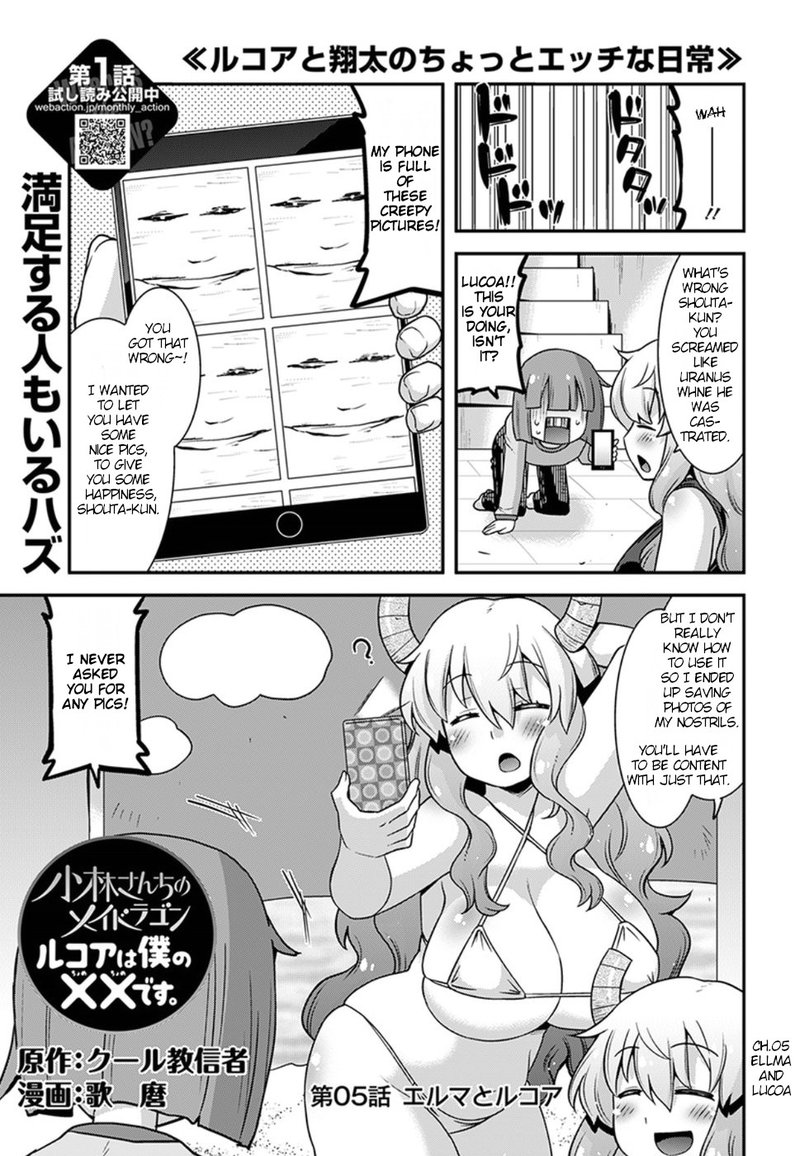 Kobayashi San Chi No Maid Dragon Lucoa Is My Xx Chapter 5 Page 1