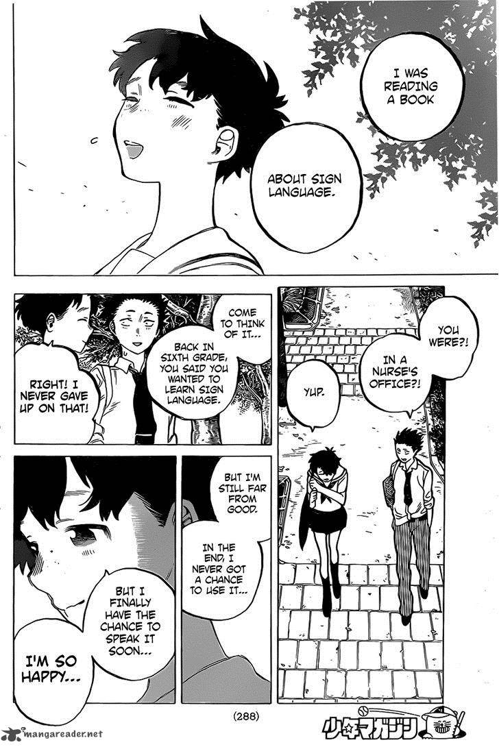 Koe No Katachi Chapter 16 Page 17