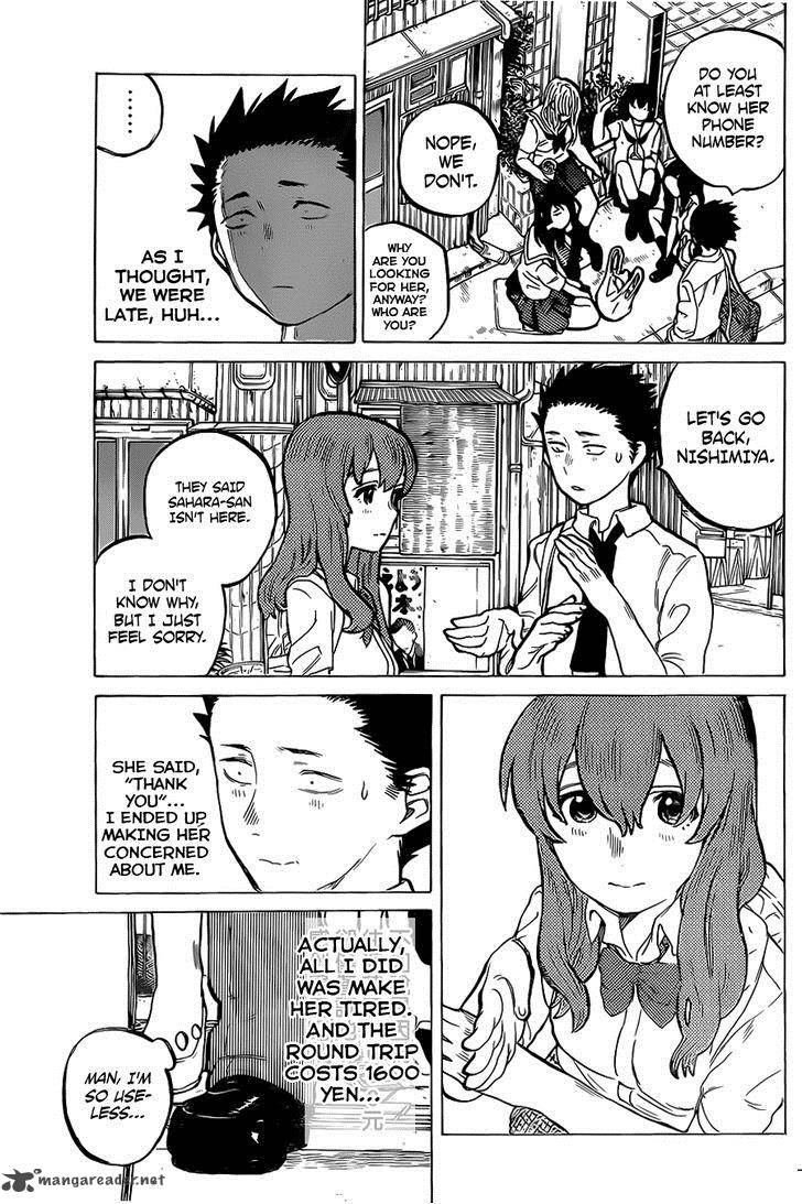 Koe No Katachi Chapter 16 Page 4