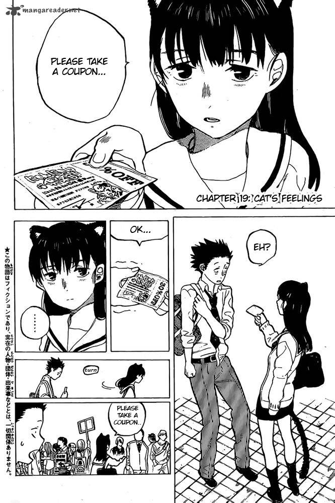 Koe No Katachi Chapter 19 Page 2