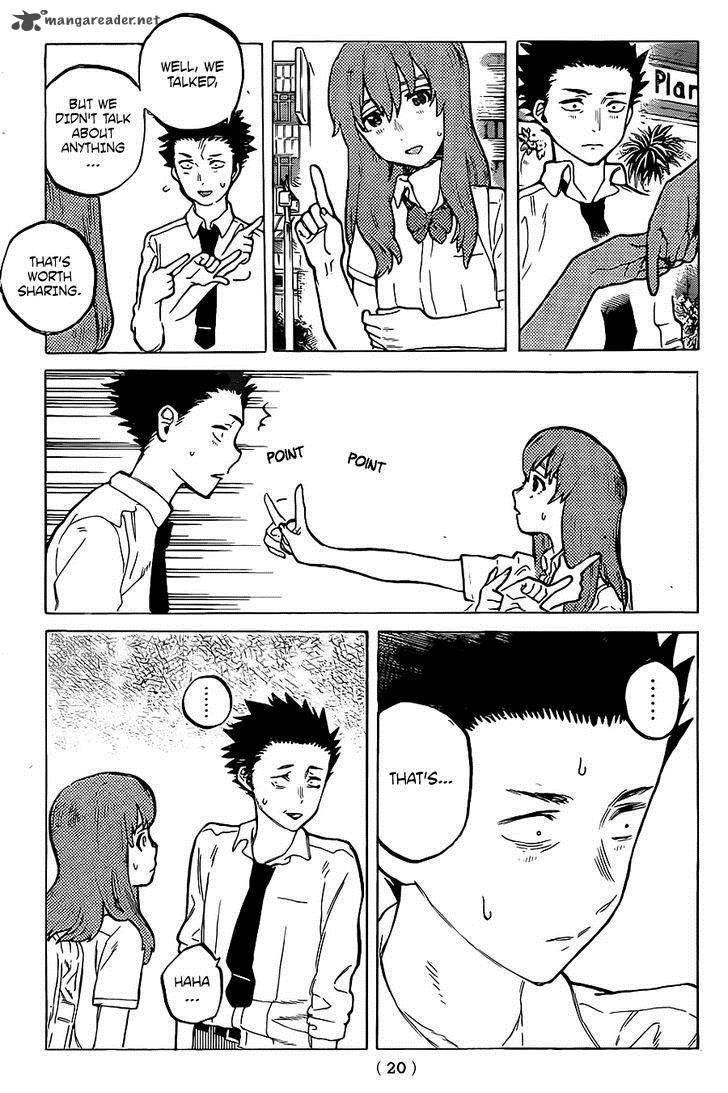 Koe No Katachi Chapter 21 Page 12