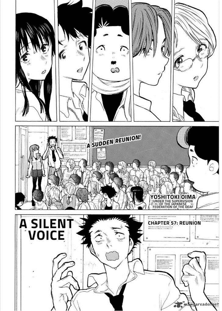 Koe No Katachi Chapter 57 Page 2