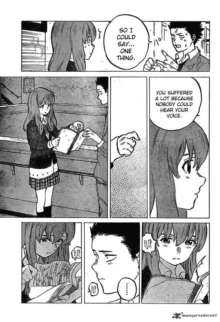 Koe No Katachi Chapter 6 Page 11