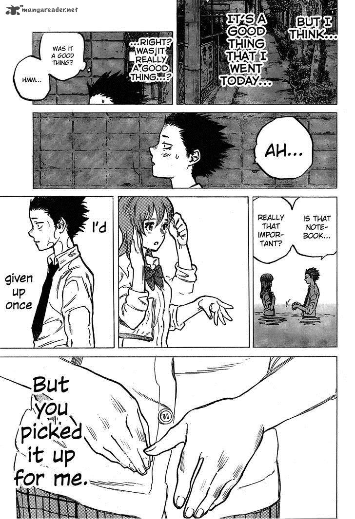 Koe No Katachi Chapter 7 Page 22