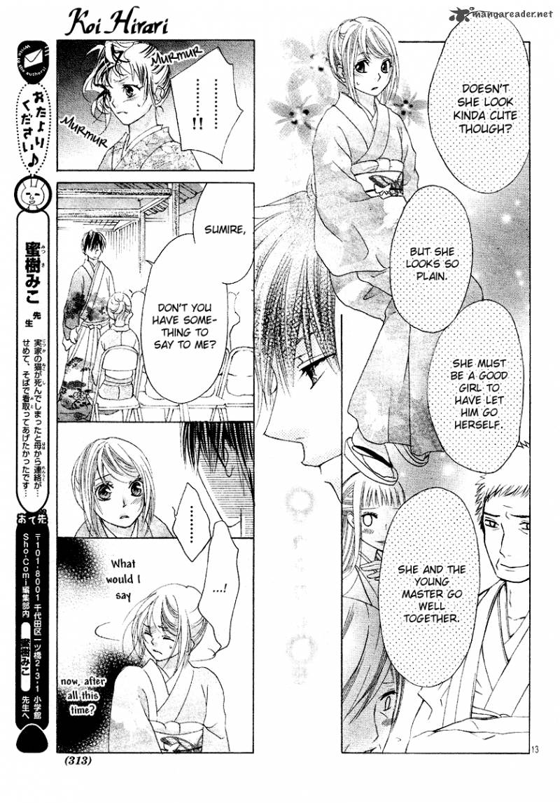 Koi Hirari Chapter 10 Page 16