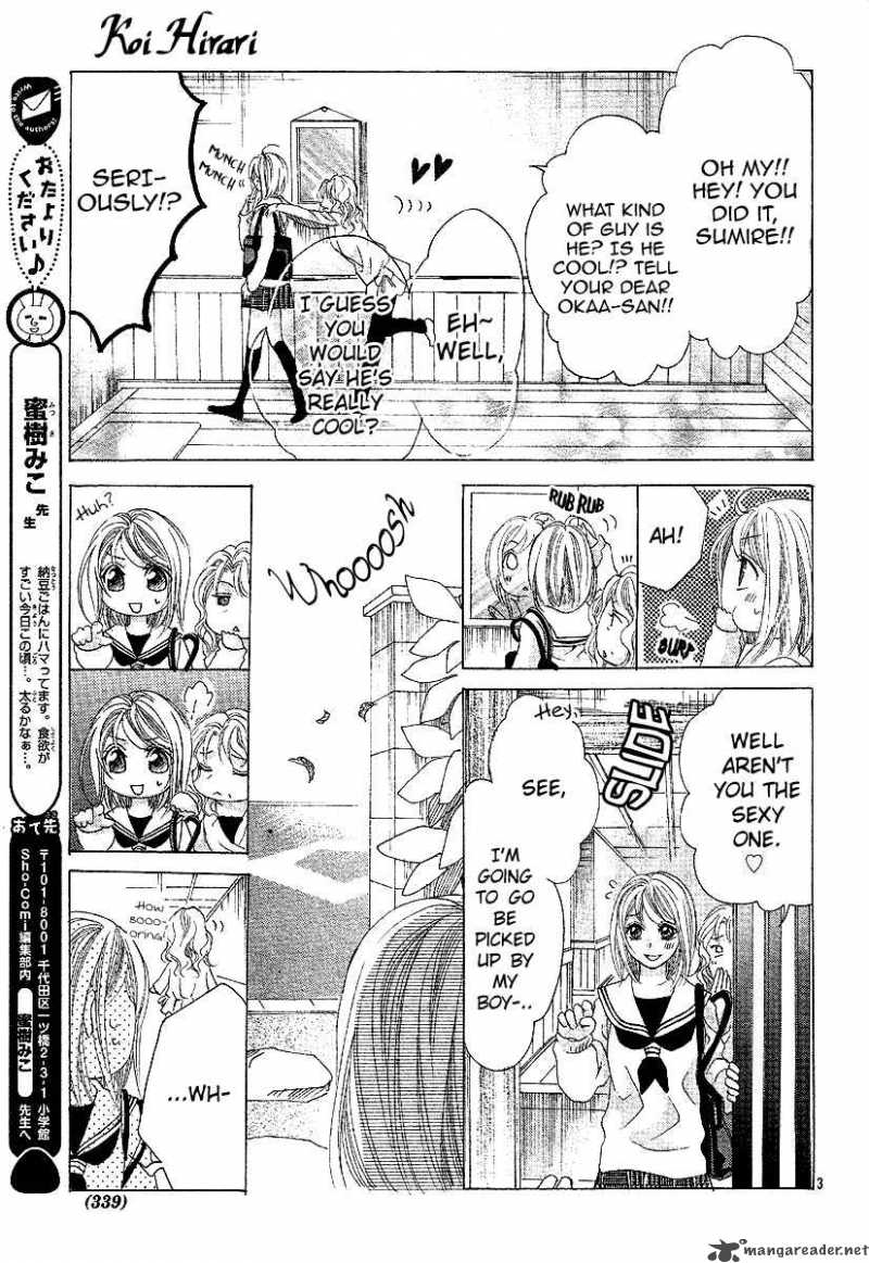 Koi Hirari Chapter 6 Page 3