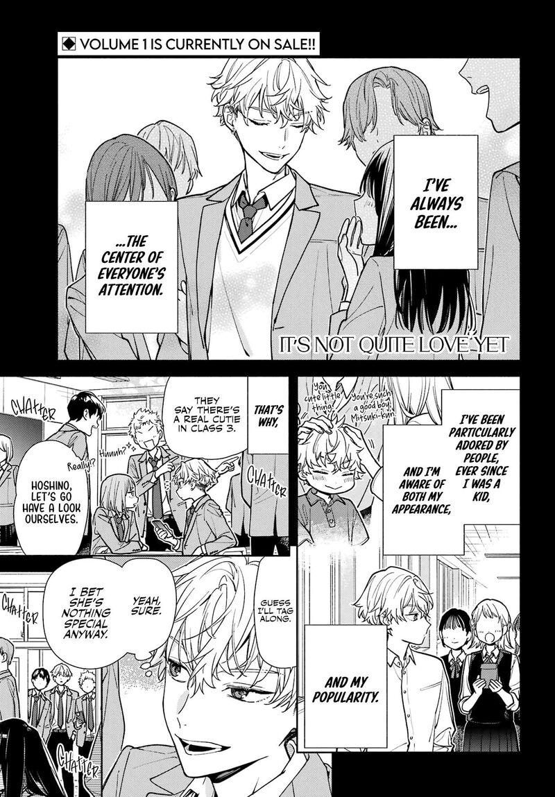 Koi To Yobu Ni Wa Sasayaka Desuga Chapter 6 Page 1