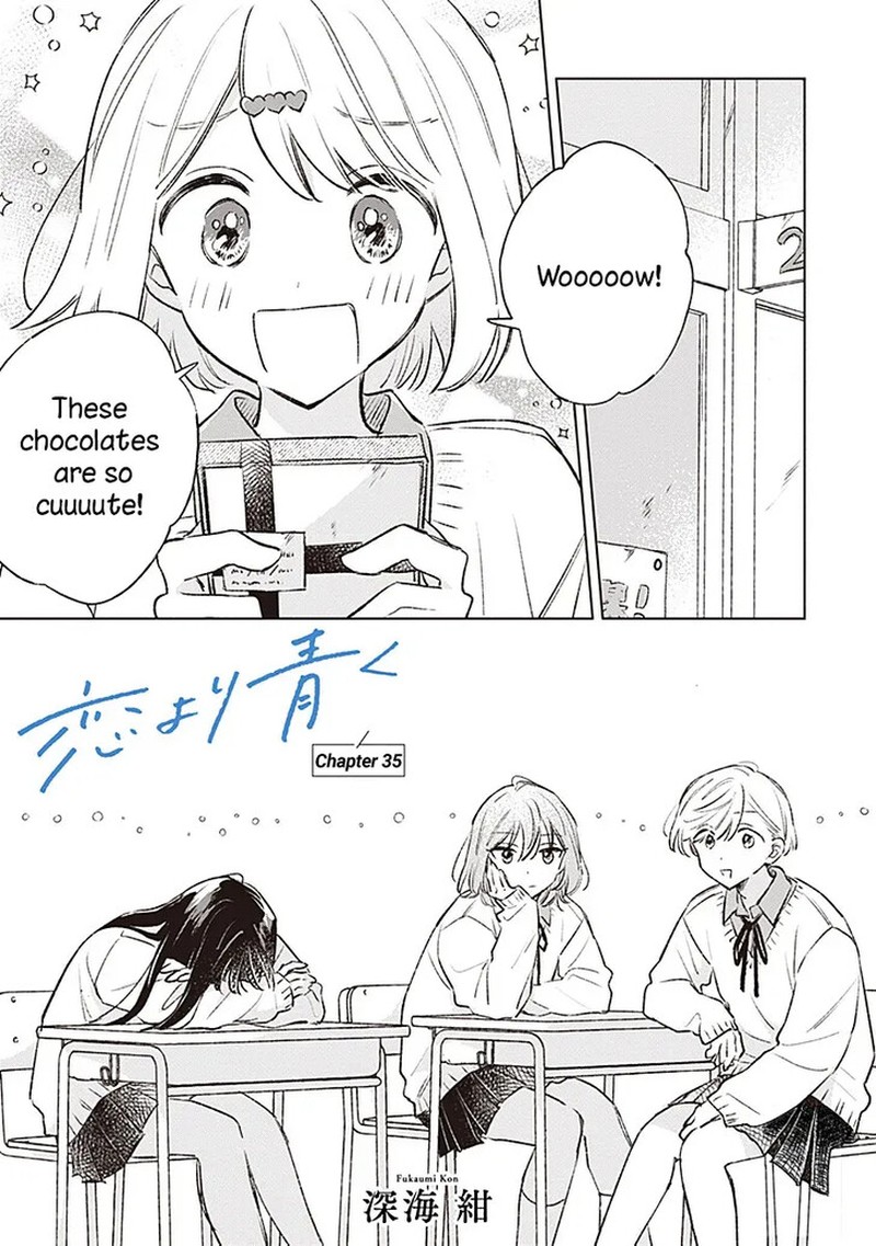 Koi Yori Aoku Chapter 35 Page 1