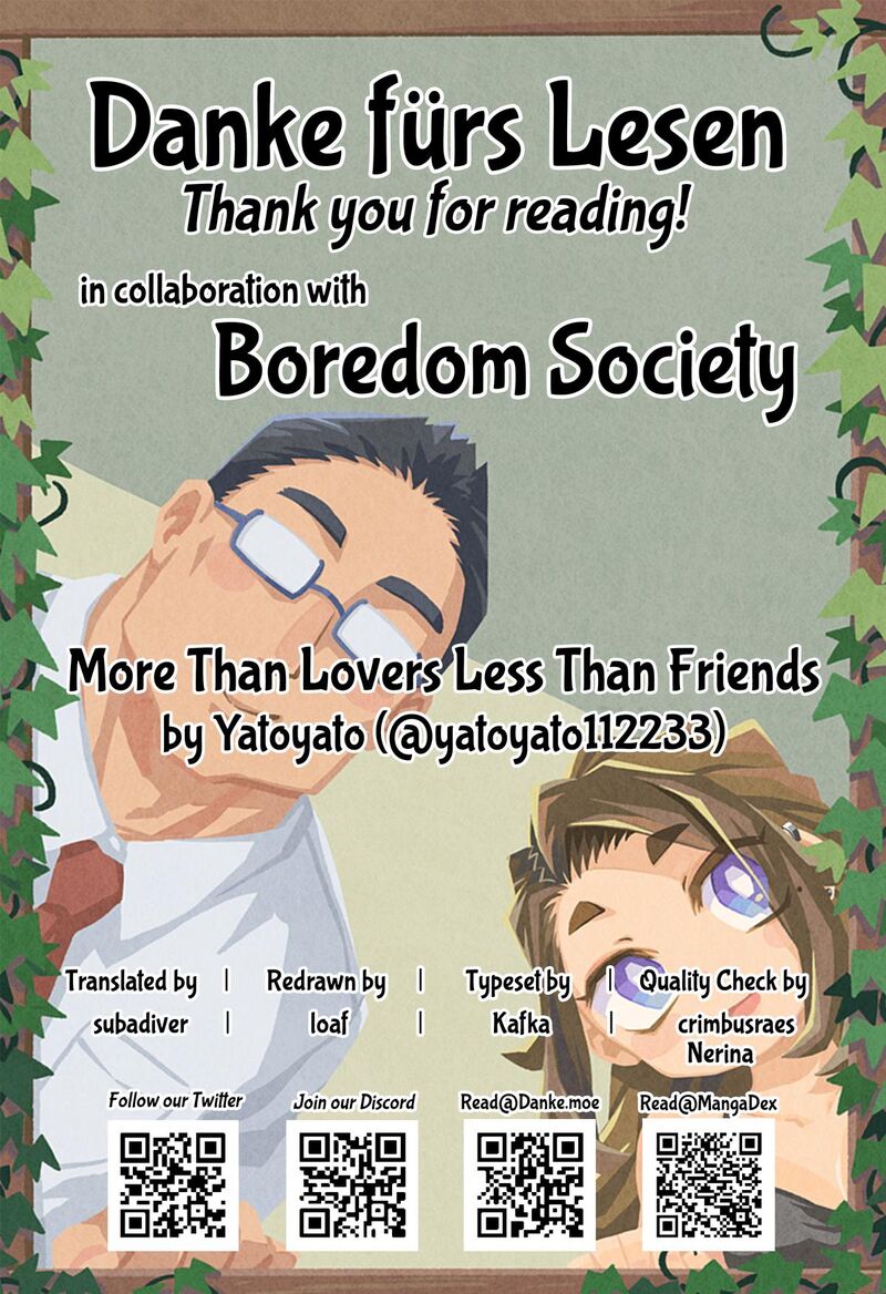 Koibito Ijou Yuujin Miman Chapter 24 Page 17