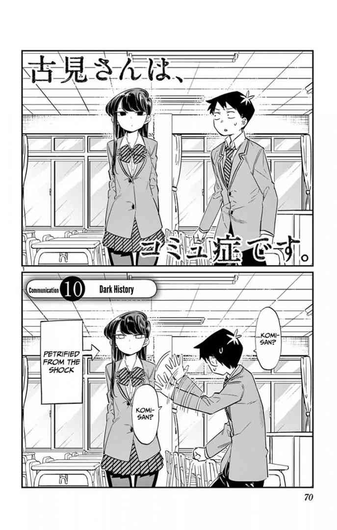 Komi San Wa Komyushou Desu Chapter 10 Page 1