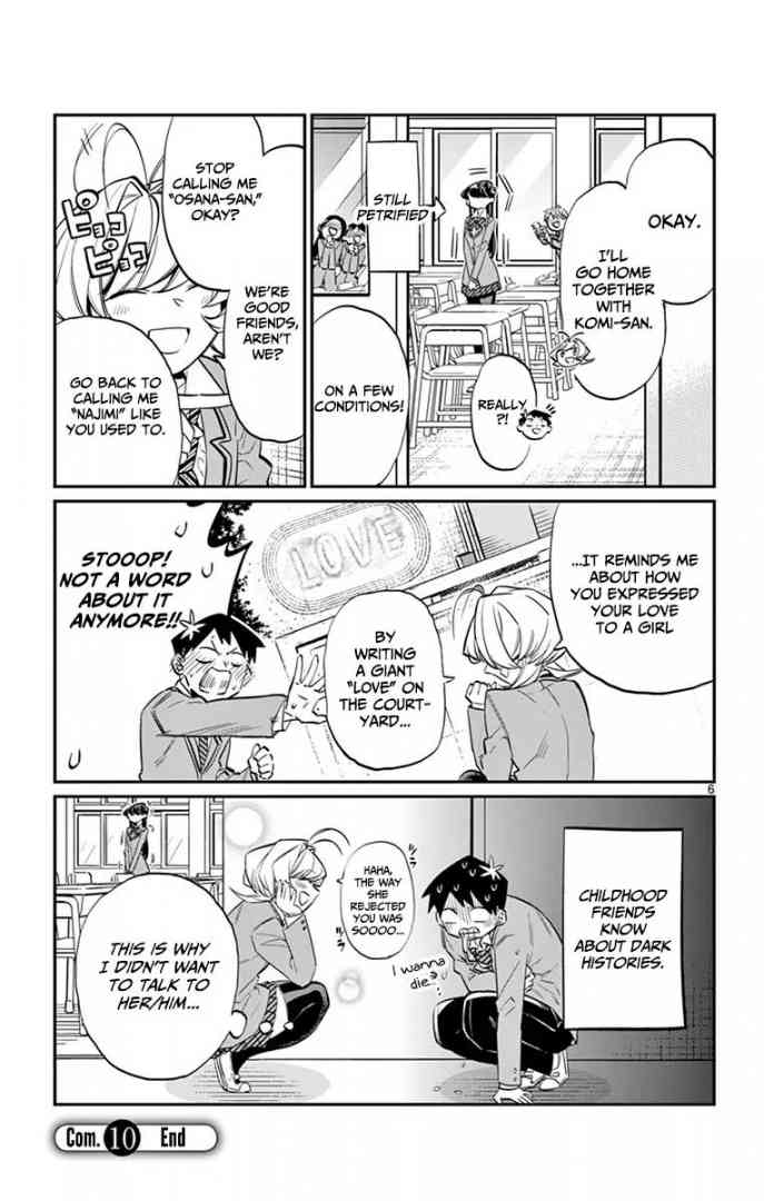 Komi San Wa Komyushou Desu Chapter 10 Page 6
