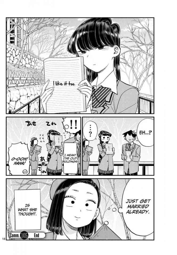 Komi San Wa Komyushou Desu Chapter 105 Page 18