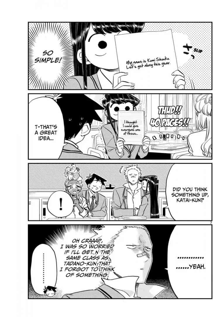 Komi San Wa Komyushou Desu Chapter 130 Page 7