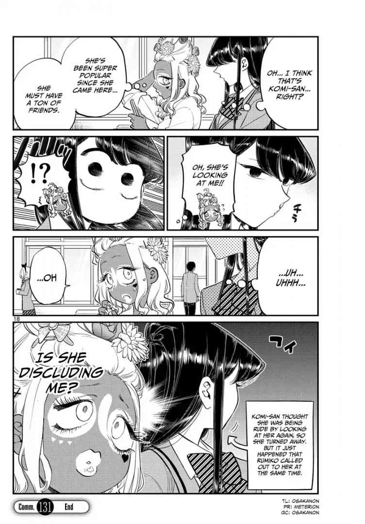 Komi San Wa Komyushou Desu Chapter 131 Page 5