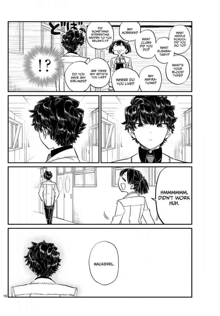 Komi San Wa Komyushou Desu Chapter 133 Page 16