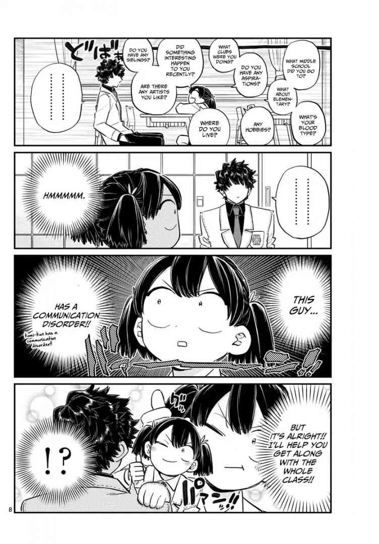 Komi San Wa Komyushou Desu Chapter 133 Page 8