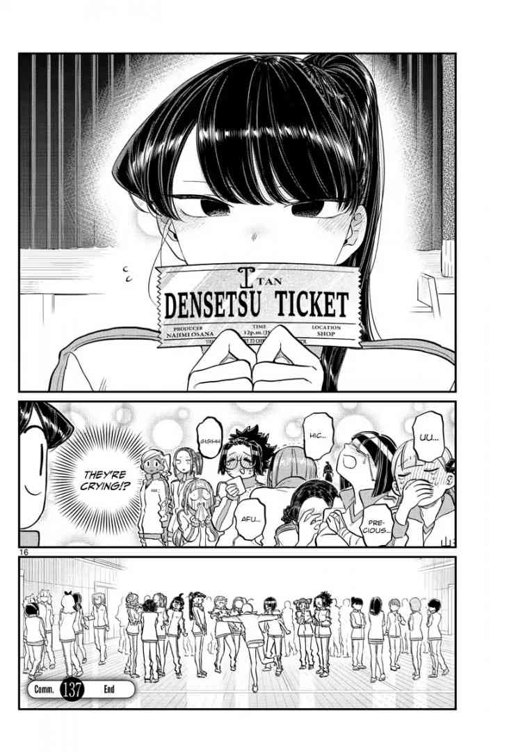 Komi San Wa Komyushou Desu Chapter 137 Page 16