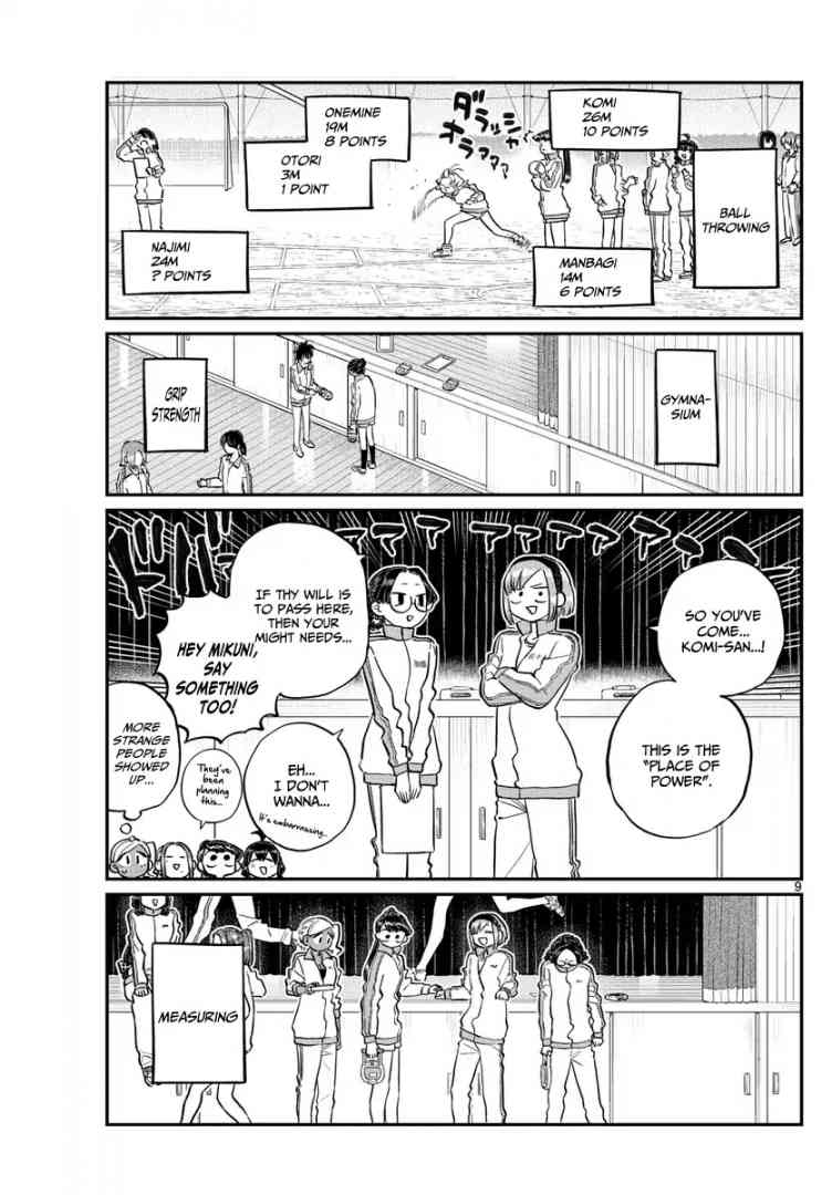 Komi San Wa Komyushou Desu Chapter 137 Page 9