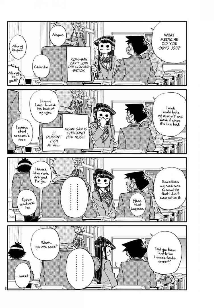 Komi San Wa Komyushou Desu Chapter 138 Page 6