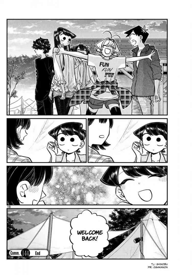 Komi San Wa Komyushou Desu Chapter 144 Page 18