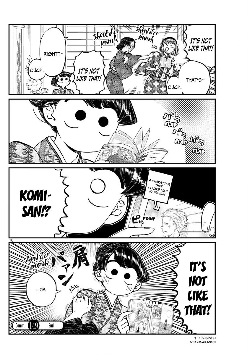 Komi San Wa Komyushou Desu Chapter 149 Page 18