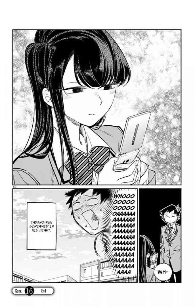 Komi San Wa Komyushou Desu Chapter 16 Page 12