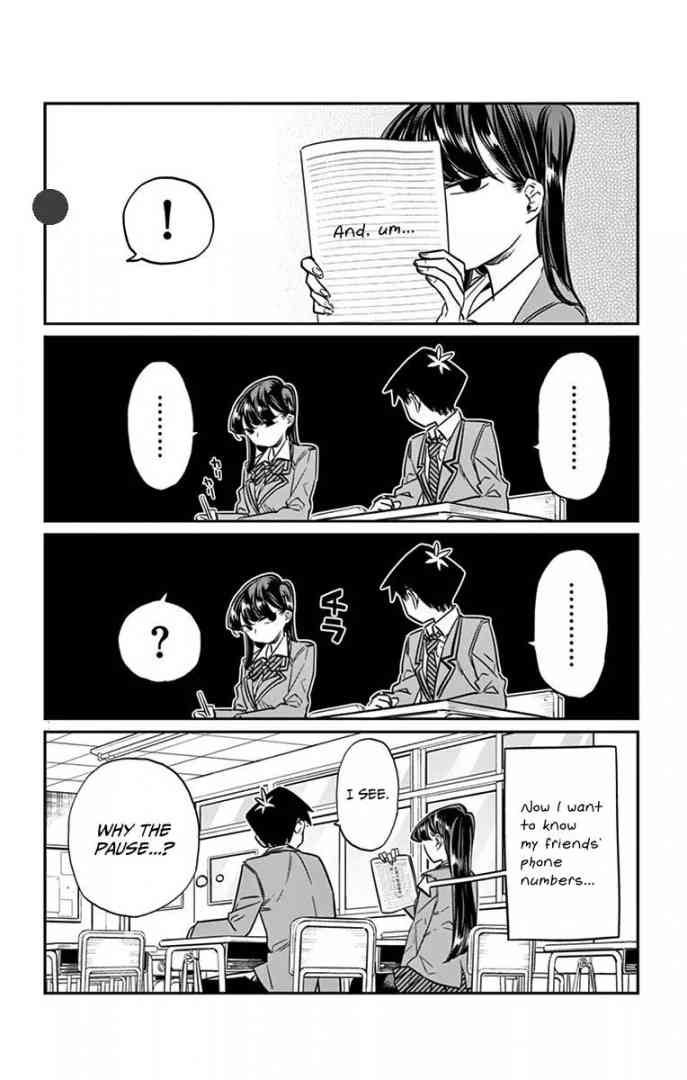 Komi San Wa Komyushou Desu Chapter 16 Page 4