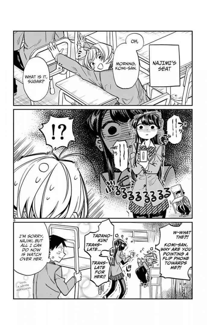 Komi San Wa Komyushou Desu Chapter 16 Page 6