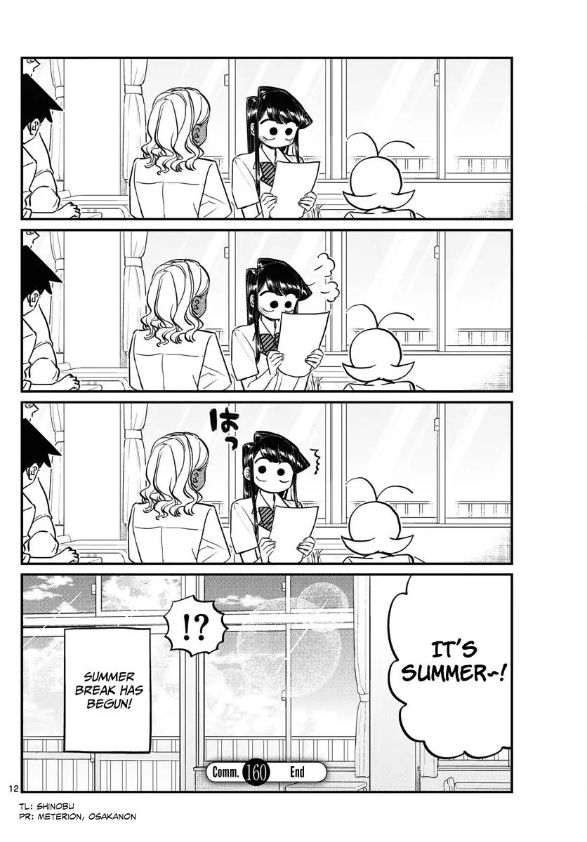 Komi San Wa Komyushou Desu Chapter 160 Page 12