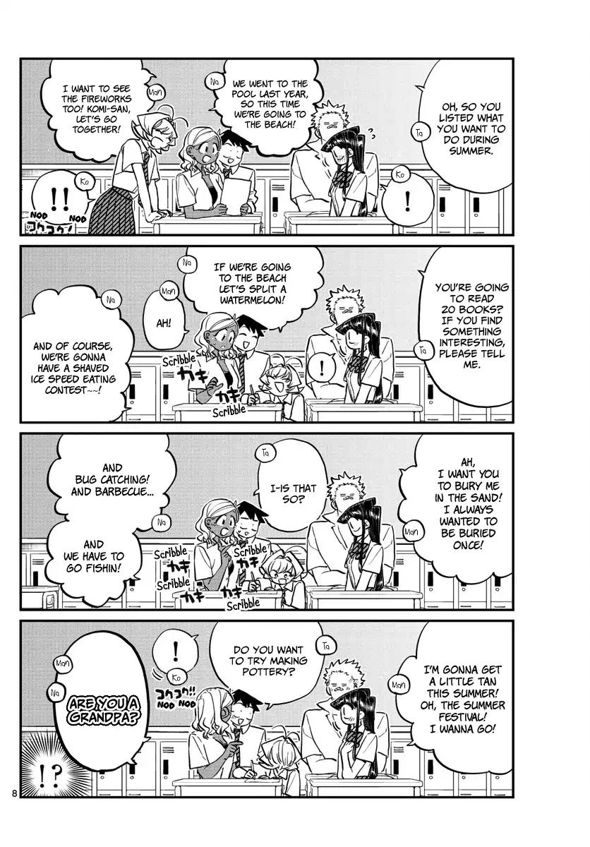 Komi San Wa Komyushou Desu Chapter 160 Page 8