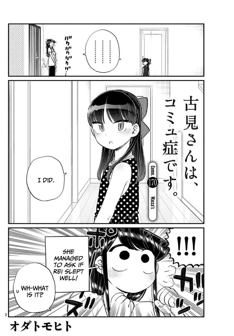 Komi San Wa Komyushou Desu Chapter 170 Page 2