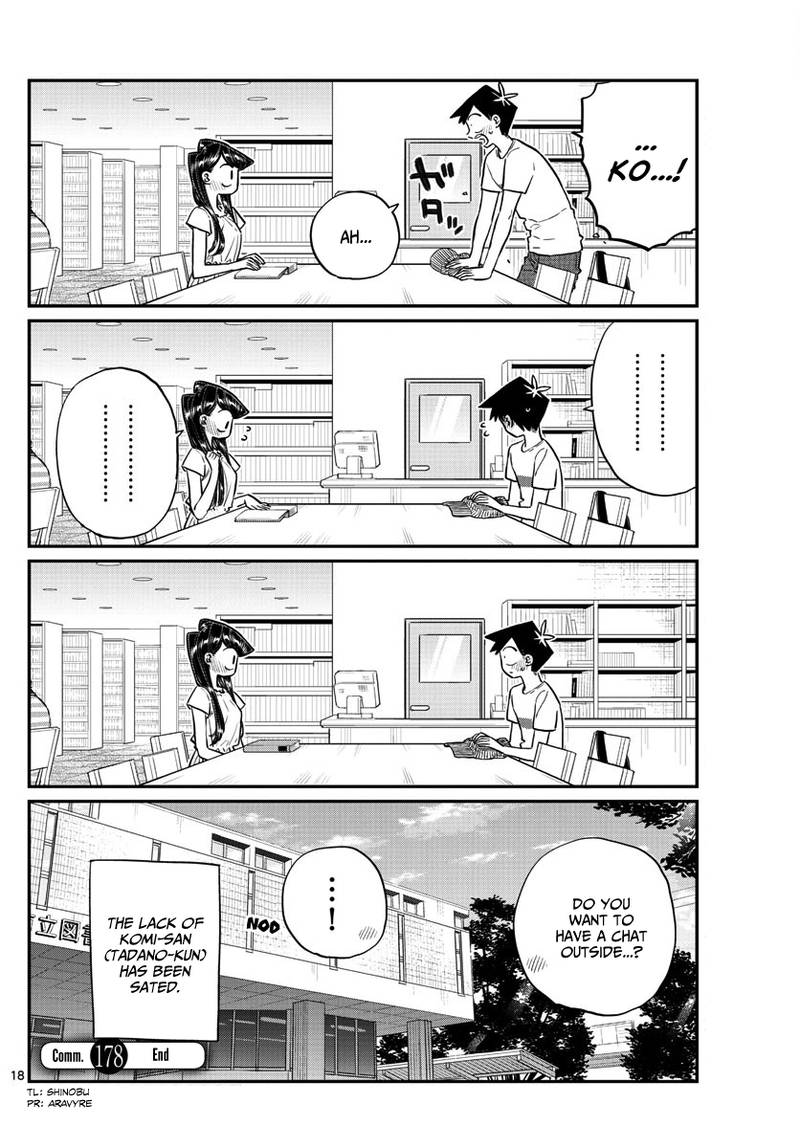 Komi San Wa Komyushou Desu Chapter 178 Page 18