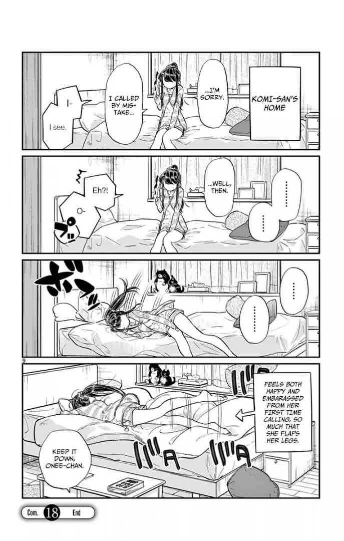 Komi San Wa Komyushou Desu Chapter 18 Page 8