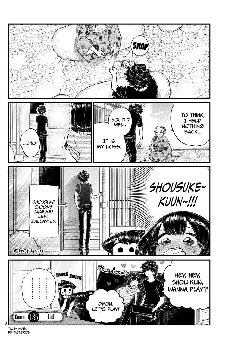 Komi San Wa Komyushou Desu Chapter 185 Page 8