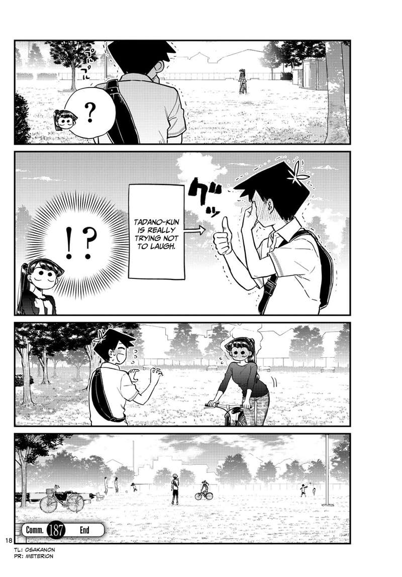 Komi San Wa Komyushou Desu Chapter 187 Page 19