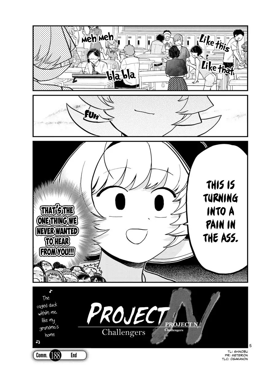 Komi San Wa Komyushou Desu Chapter 188 Page 5