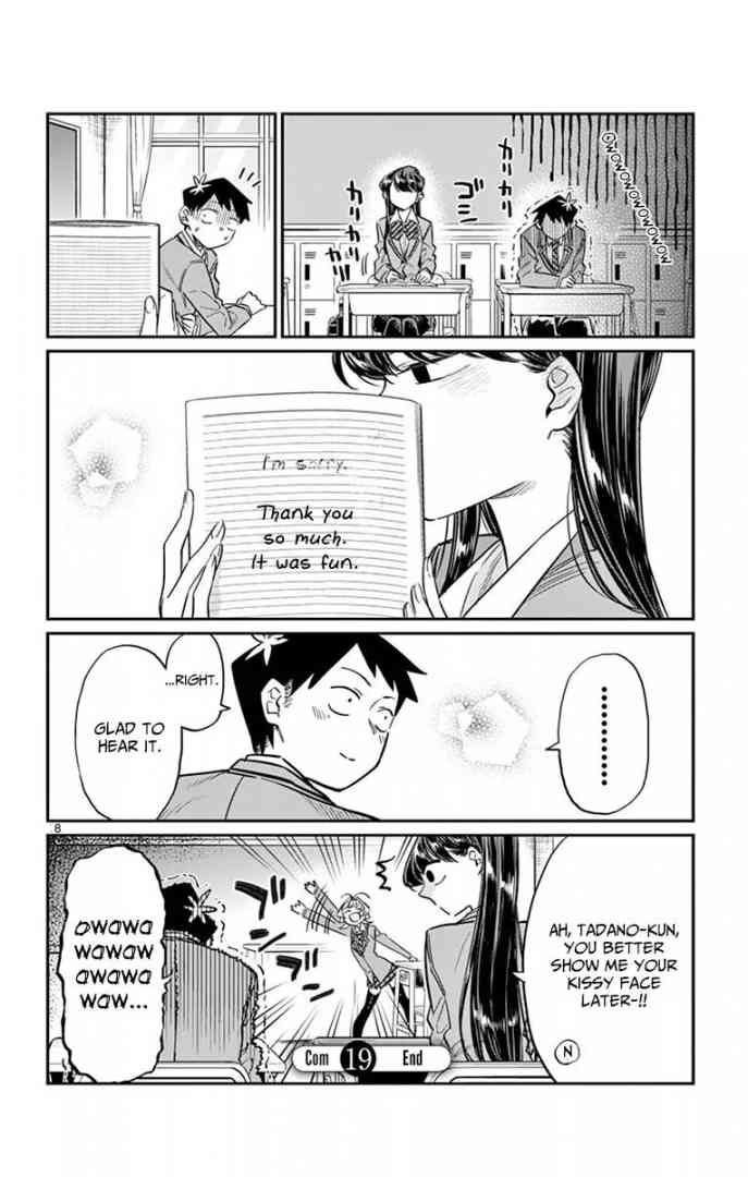 Komi San Wa Komyushou Desu Chapter 19 Page 18