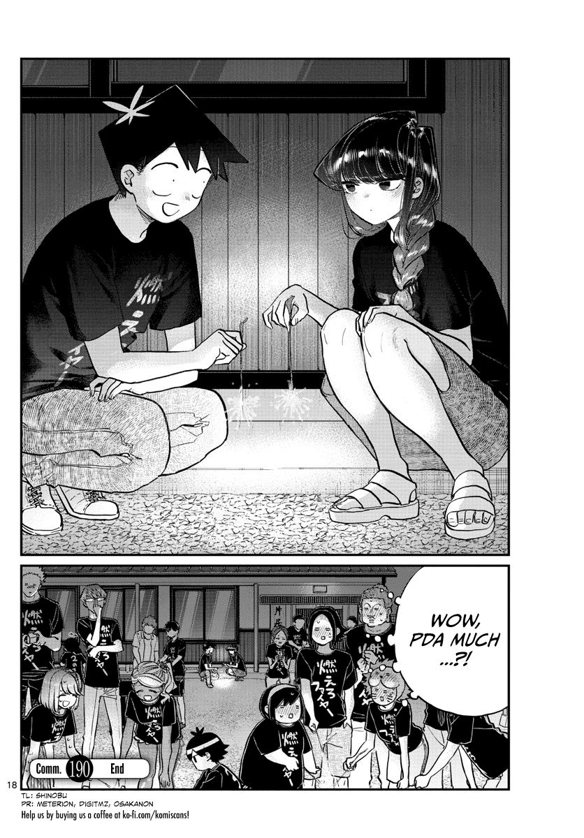 Komi San Wa Komyushou Desu Chapter 190 Page 3