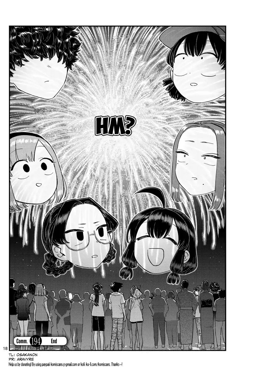 Komi San Wa Komyushou Desu Chapter 194 Page 18