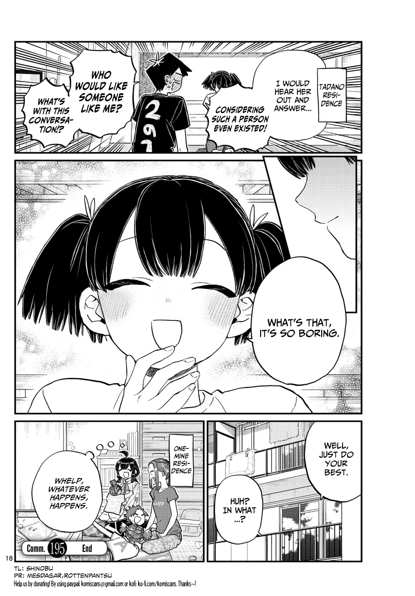 Komi San Wa Komyushou Desu Chapter 195 Page 18